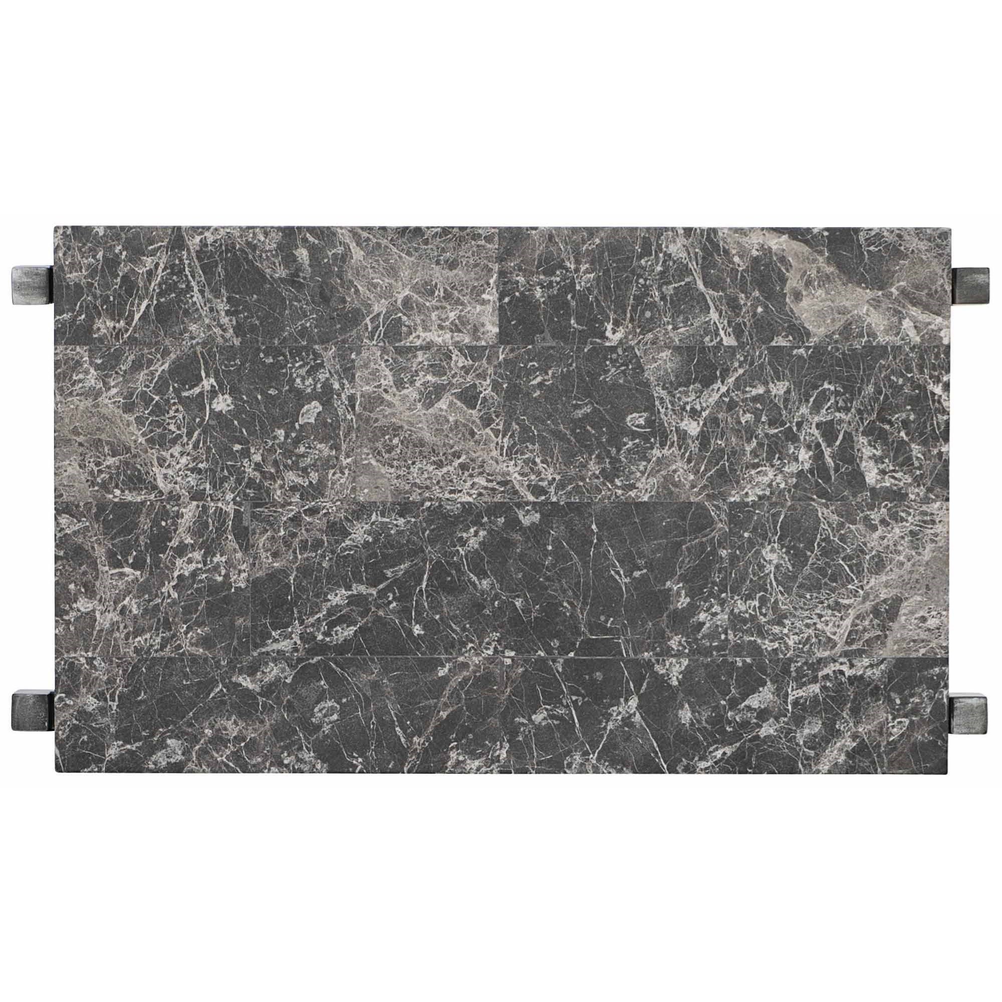 Bernhardt Mariposa 522111 Contemporary Drink Table with Stone Top